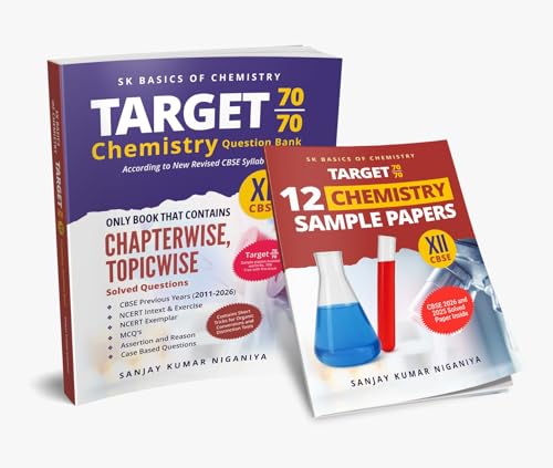 Image of Target 70 /70 Chemistry Previous Year Question Bank 12th CBSE