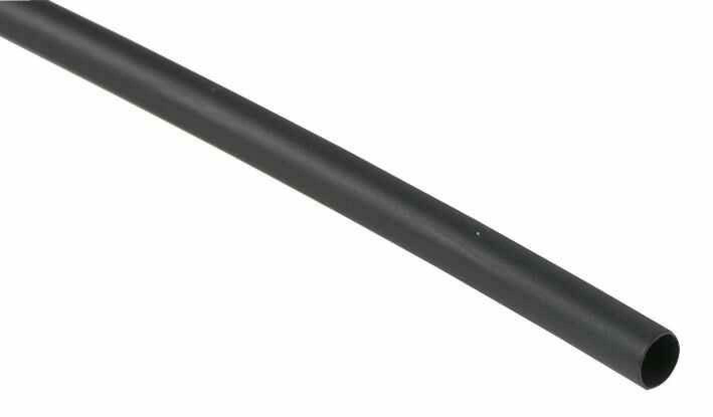 Manicotto termoretraibile 3 mm Nero 3: 1 parete sottile - 25m