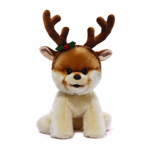 Gund Boo 'The World's Cutest Dog' with Antlers Gund Boo 'The World's Cutest Dog' with Antlers
