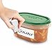 Erasable Food Labels 2-Pack Starter Kits With Pen & Erasers, Reusable Label Multi-Color, Freezer, Microwave & Dishwasher Safe Kitchen Tool for All-Purpose Meal Organization by Jokari