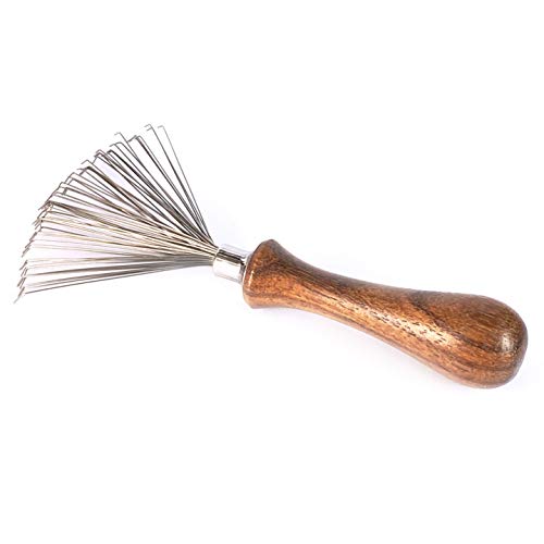 ZilberHaar Brush Cleaner - Beard and Hair Brush Cleaner Tool - Hand-made Natural
