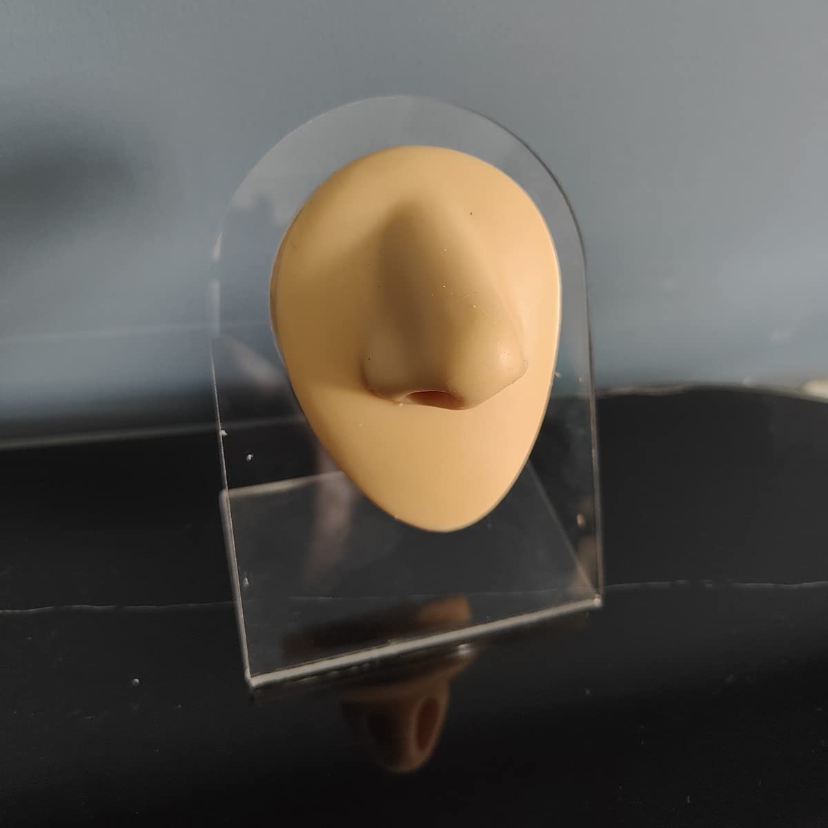 Miękki silikonowy model nosa - realistyczny model sztucznego nosa - elastyczne wyświetlacze części ciała, model do prezentacji biżuterii, ćwiczenia szwów, narzędzie do nauczania manekina