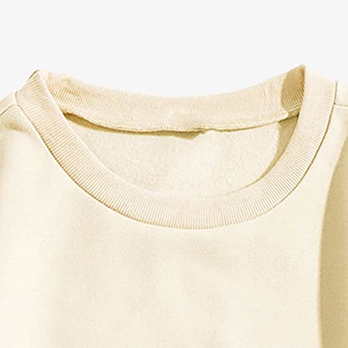 SGSD Graphic Tee Oversized trui voor tienermeisjes, ronde hals, vintage kleding, jaren 90 lange mouwen, Y2k sweater, oversized, esthetisch top, E-meisje, hoodie, lange mouwen, bovenstuk, herfst, winter, lentepullover - Image 6