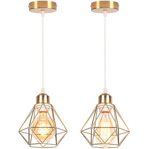iDEGU Suspension Luminaire Vintage Cover