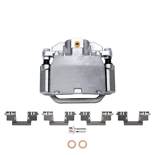 Image of Detroit Axle - Rear Brake Kit for Chevy GMC Silverado Sierra 1500 Tahoe Yukon Cadillac Escalade Disc Brakes Rotors Disc Brake Caliper w /Bracket Replacement