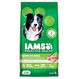 IAMS Proactive Health Adult Minichunks Dry Dog Food Chicken & Whole Grain Recipe, 5...
