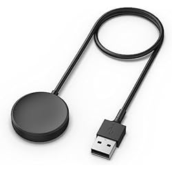 Cargador Samsung Galaxy Watch Mediamarkt Oumida Cargador para Samsung Galaxy Watch Active 2 40mm 44mm / Samsung Galaxy Watch 3 41mm 45mm, Cable de Carga Inalámbrico Portátil USB, Cargador de Reloj de Actualización de 100cm
