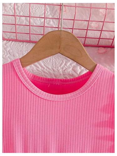 WDIRARA Girl's Floral Print Ruffle Sleeve Dress Color Block Flared A Line Dresses3