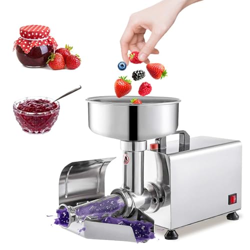 Molino de tomate eléctrico para hacer conservas caseras de purés y salsas 2