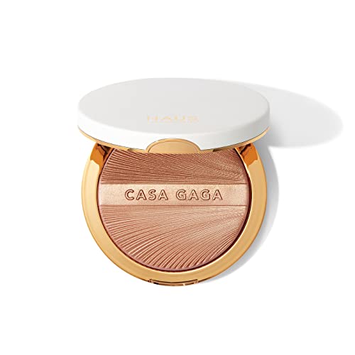 HAUS LABORATORIES by LADY GAGA: Tutti Gel-Powder Highlighter | Limited Edition CASA GAGA Holiday Collection | 1 Universal Luminous Shade | Vegan & Cruelty Free