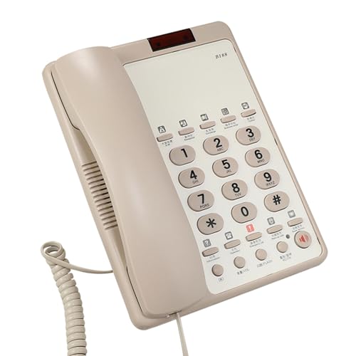 Téléphone de bureau B188B le choix fiable pour hôtels et réceptions