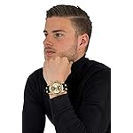 Invicta-Chronograph-Gold-Dial-Mens-Watch-17884