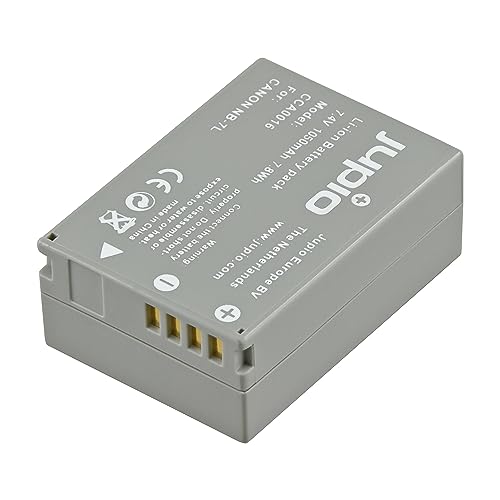 Batería NB-7L Jupio CCA0016 de ion de litio con 1050 mAh para cámaras fotográficas Canon