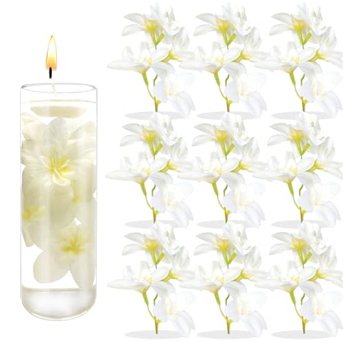 Orchid faux flowers for centerpieces image