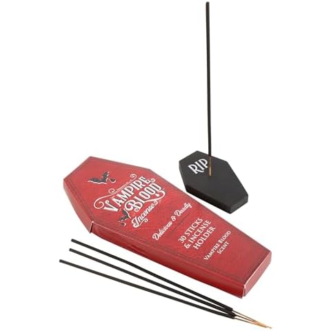 Vampire Blood Incense Sticks and Holder Set Cover