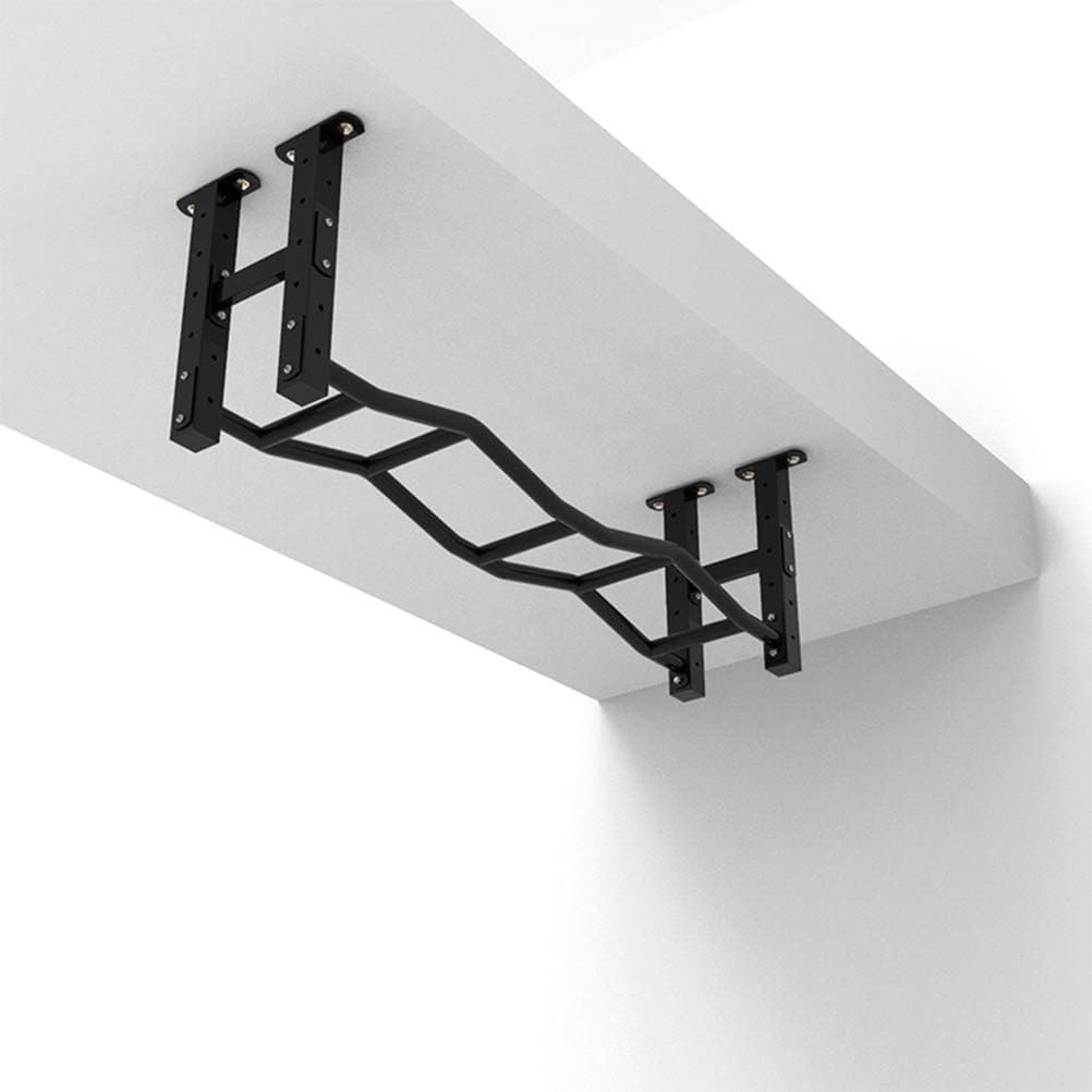 Pull-up Bars Wall-Mounted Chin Up Bar, Beam Climbing Frame, Home Gym Workout Strength Training Equipment, Load 300kg