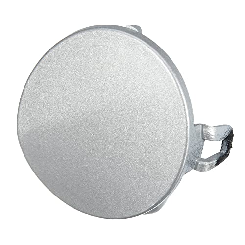 X AUTOHAUX Avant Pare-chocs Remorquage Crochet Remorquage Oeil Couverture Capuchon 51117207299 Argenté