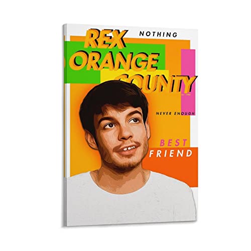 Poster Rex Orange County DAXXIN 50x75cm : décoration murale en toile pour chambre