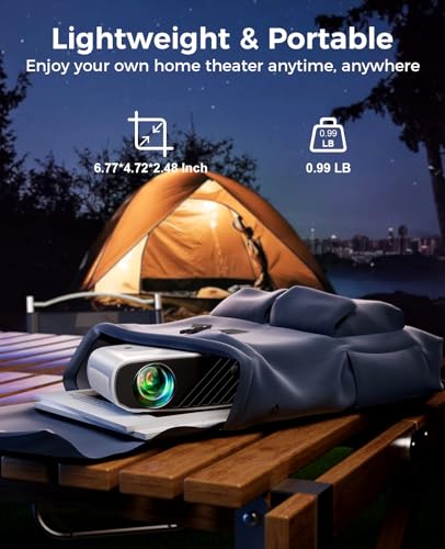 ELEPHAS Mini Projector for iPhone, ELEPHAS 2025 Upgraded 1080P HD Projector の商品画像 6