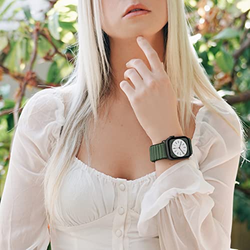 Image of 4 Pack Stretchy Solo Loop Compatible with Apple Watch Bands Women Men