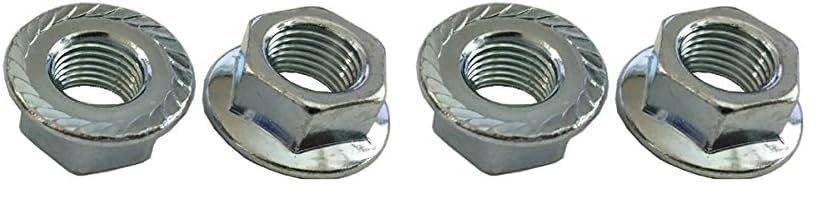 5 M12-1.25 JIS Hexagon Flange Nut - with Serrations - Small Hex Class 10 Zinc (Pack of 2)