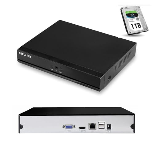 Grabadora NVR 16 canales 3MP HD con sistema Cloud y compresión de video H.264