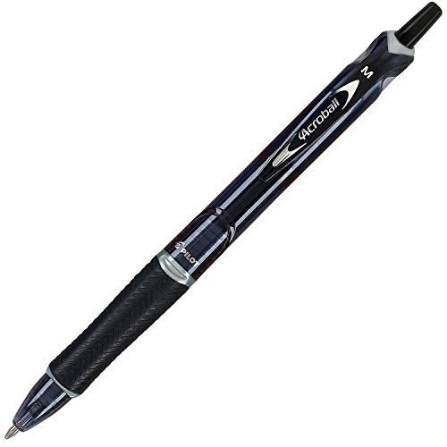 Bolígrafo Pilot Acroball 31810 1mm Negro Retráctil