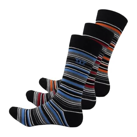 D555 Kingsize Luxury Striped Socks Pack Cover