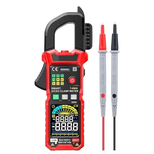 Clamp Meter Digital Multimeter DC/AC Current 6000 Counts Car Amp Hz Capacitance NCV Temperature Ammeter Voltage Ohm Tester GD166A miniatura 2