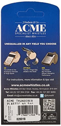 Acme Whistle/Thunderer 559/Large #TOP4
