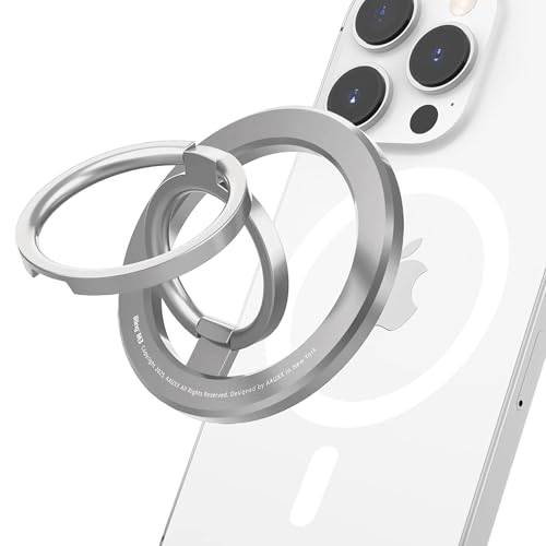 AAUXX(�I�[�N�X) iRing M3 magsafe�Ή� �X�}�z�����O �X�^���h iPhone17/16/15/14/13/12 ���{�̔��㗝�X�i (�V���o�[)