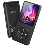 AGPTEK Lettore MP3 Bluetooth 5.3,16GB MP3 Player con Altoparlanti Integrati