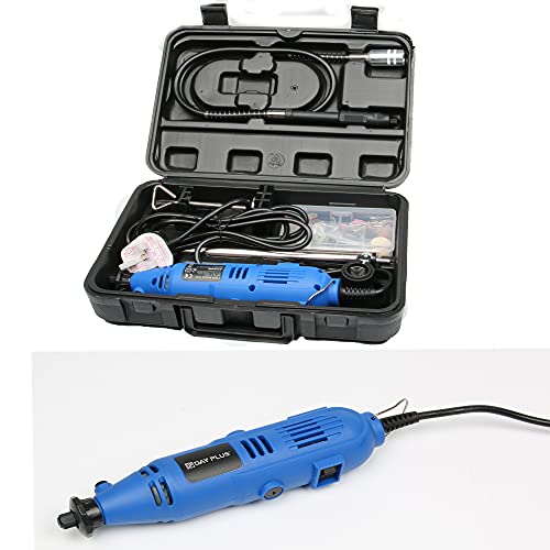 Cordless Rotary Tool, Mini Rotary Tool Set with 80 Accessories 6 Speed 1000-32000rpm Rotary Tool Kit, Mini Electric Grinder with USB Charging Cable for Polishing