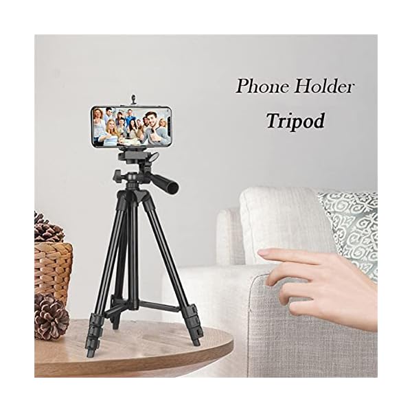 xinyawl Handy Stativ, Telefon-Stativ-Selfie-Stick-Tripode-Reise tragbarer Stativ-Stativ 104 cmlightweight Telefon-Stativ… – Bild 3