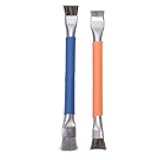 MOPFOL 2Pcs Multi-Angle Motherboard Cleaning Brushes – Stainless Steel Electronic Component Secure Brushes,Mobile Computer CPU Cleaning Brush,12cm