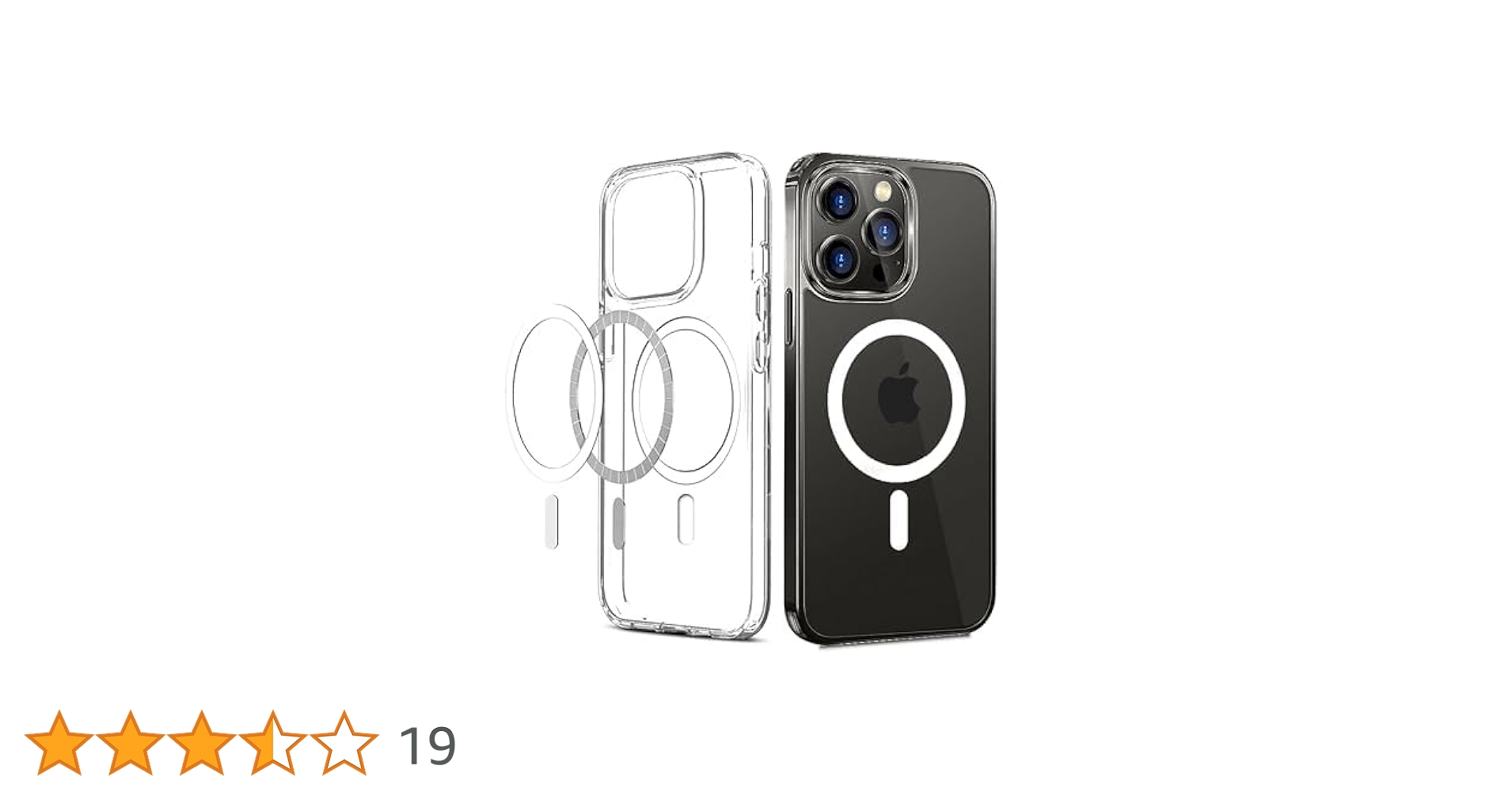 TOUCCH iPhone 13 Pro Max Magtag Transparent Case | Shock Proof