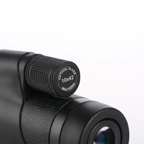 Monocular 10x42 con lente multicapa y adaptador de móvil para trípode 6