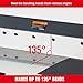 Happybuy Box and Pan Brake, 24-Inch, 0-130 Degrees Sheet Metal Bender. Portable Metal Bending Tool with Capacity for 20 Gauge Low Carbon Steel and 14 Gauge Aluminum