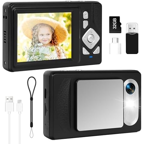 HERBYD 4K 48MP Autofocus Digital Camera Cover