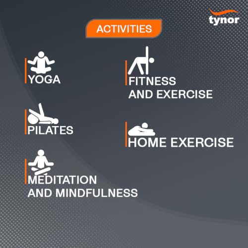 Image of Tynor Yoga Mat TPE, Non-Slip, Eco-Friendly Exercise, Workout & Fitness Mat for Men & Women, Home, Gym & Outdoor Use | Durable, Foldable & Cushioned Support With Carry Bag (Blue, 6MM Thick, 1 Unit)