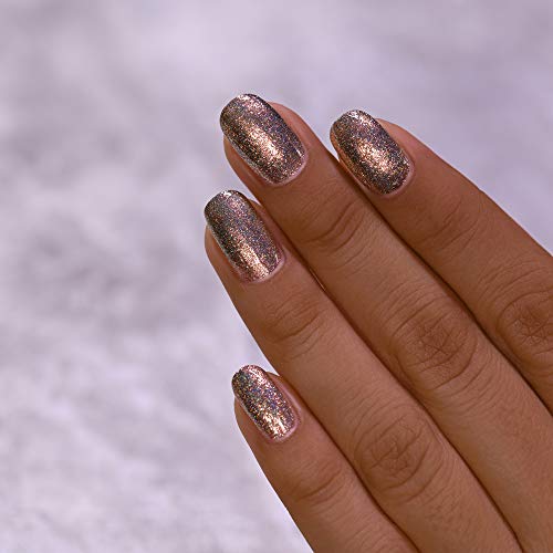 Image of ILNP Heirloom - Antique Brass Holographic Ultra Metallic Nail Polish