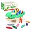Crayons Cacahuètes Pour Enfants - 24 Couleurs - Non Toxiques Et Lavables - Idéal Tout-Petits Et Cadeau
