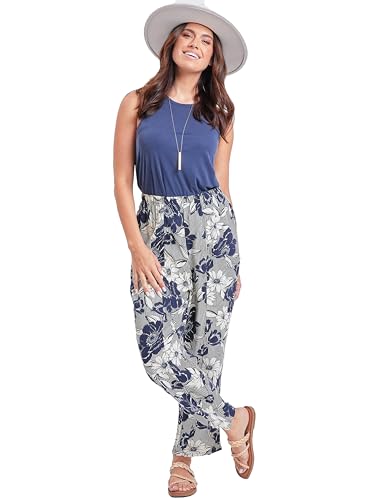 Royalty For Me Womens Women's Pull-on Relaxed High Rise Pant4