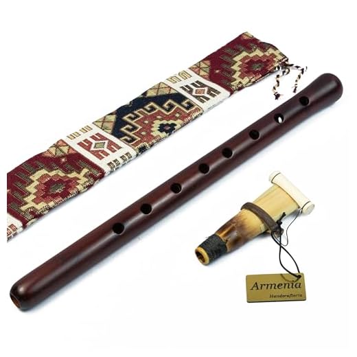 Armenian Duduk Souvenir - Soporte de madera para instrumentos de viento de madera, pequeño oboe hecho a mano, regalo para músicos