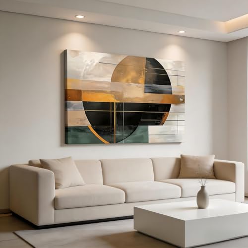 Impression giclée toile abstraite moderne de qualité galerie
