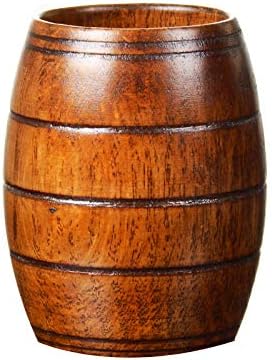 Amazon Co Jp Zaroing 酒器 木製ビールジョッキ 乾杯ジョッキ ビール エール バイキング 海賊船 ビールコップ おしゃれ 北欧 天然木 ホーム キッチン