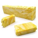 10 Uds Barra de jabón artesano de Argán (1.2kg) Venta al por mayor - DIY - Jabones naturales a granel - Hecho en España - Piel seca o deshidratada - Hidrata, regenera y nutre - Reduce manchas