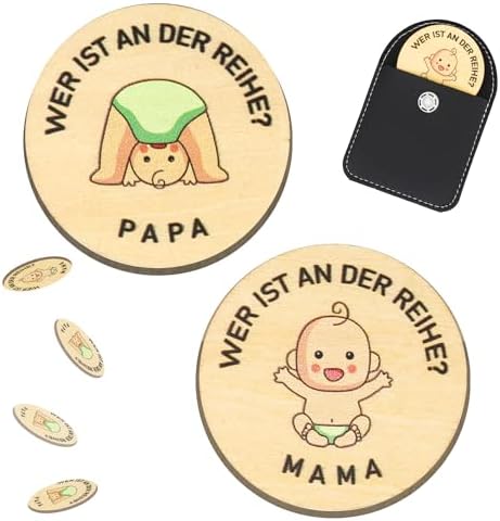 Pièce De Décision Parents Fanaoren - Cadeau Naissance En Bois
