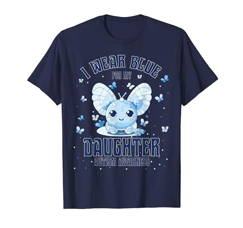 Autism Awareness Matching Family Wear Blue For Daughter Camiseta
