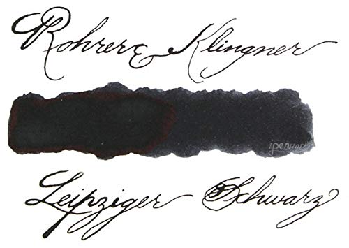 Füller Tinte Rohrer & Klingner Leipziger Schwarz 50ml